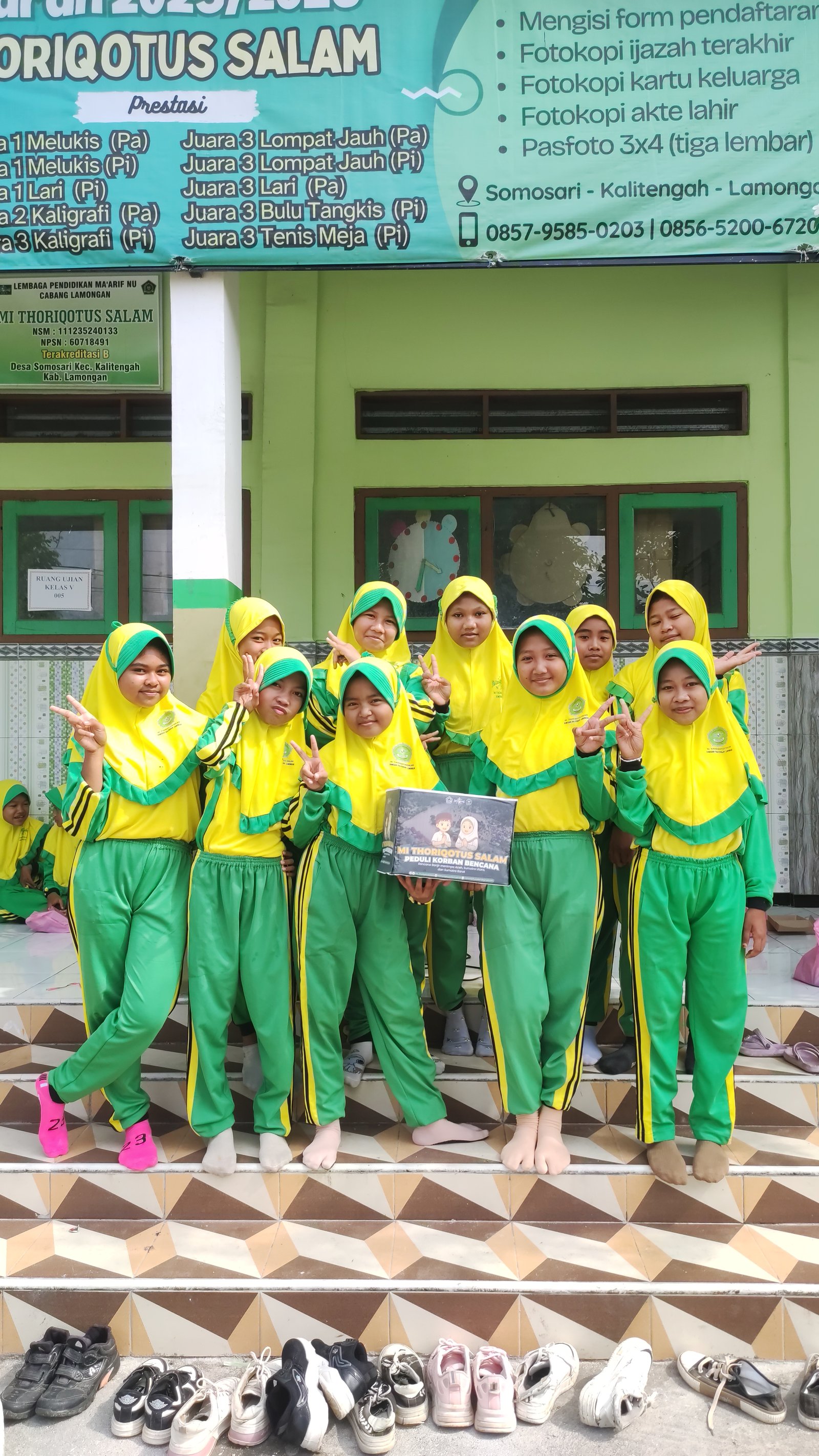 MI Thoriqotus Salam Somosari Gelar Penggalangan Dana untuk Korban Bencana Aceh dan Sumatra