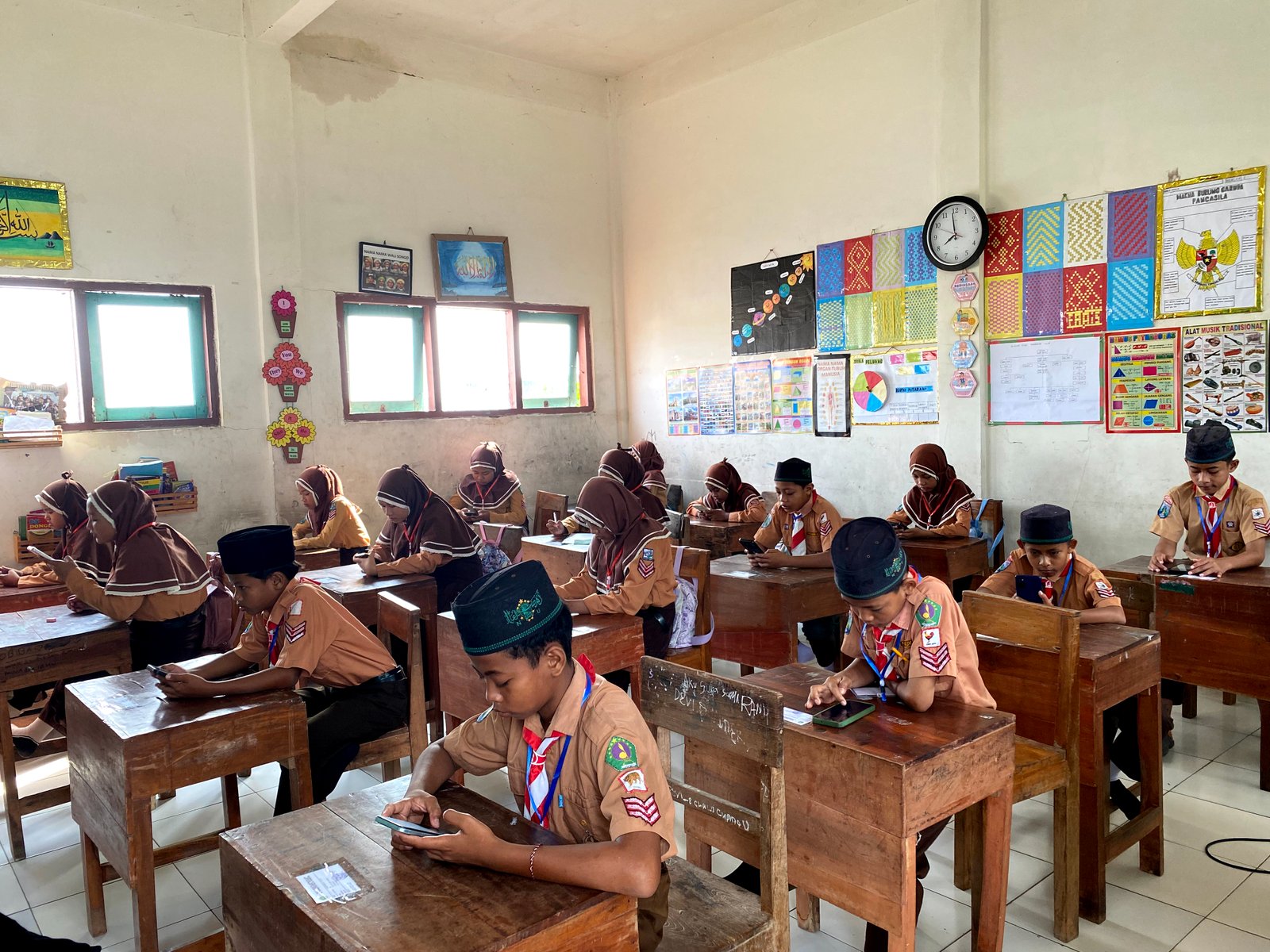 MI Thoriqotus Salam Somosari Laksanakan UAMNU-BK 2026, Wujudkan Ujian Modern Berbasis Teknologi dan Nilai Ke-NU-an