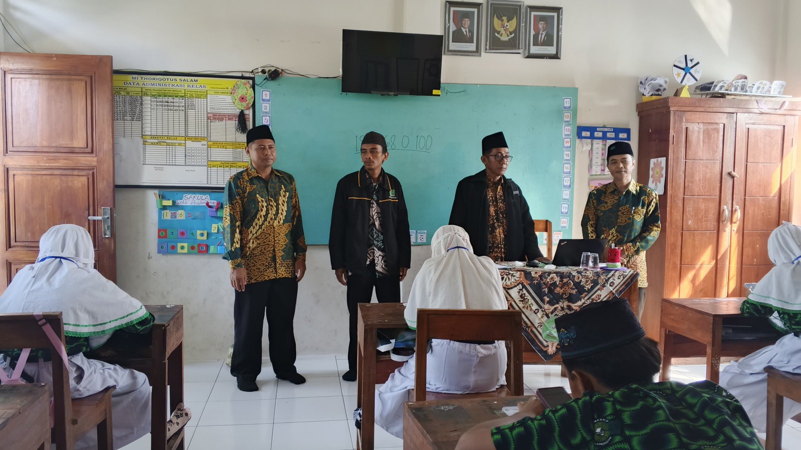 Menuju Madrasah Digital, MI Thoriqotus Salam Gelar UAMNU-BK Tahun Ajaran 2024/2025