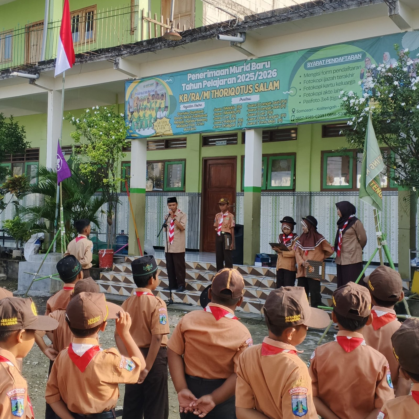 Kemah Akhir Tahun Tutup Tahun Pelajaran 2024/2025 di MI. Thoriqotus Salam