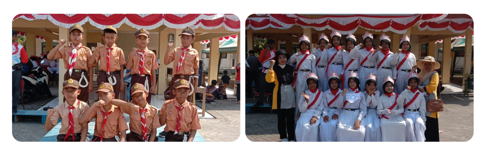 MI Thoriqotus Salam Ikuti Lomba Gerak Jalan Tingkat SD/MI se-Kecamatan Kalitengah dalam Rangka HUT RI ke-80