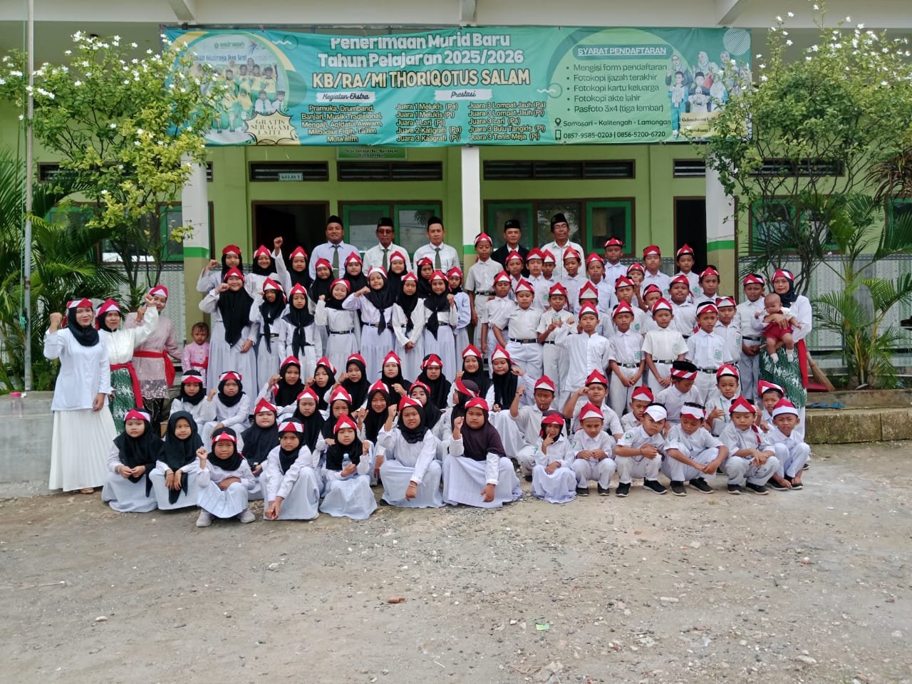 Semangat Kepahlawanan Menyala di MI Thoriqotus Salam Somosari. Apel Peringatan Hari Pahlawan Tahun 2025 Berlangsung Khidmat